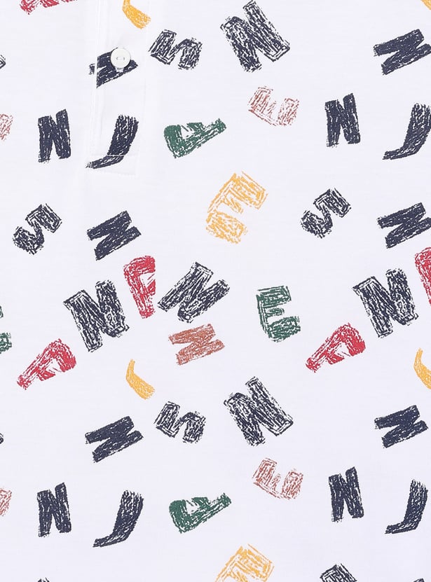 PEPE JEANS Boys Printed Polo T-shirt