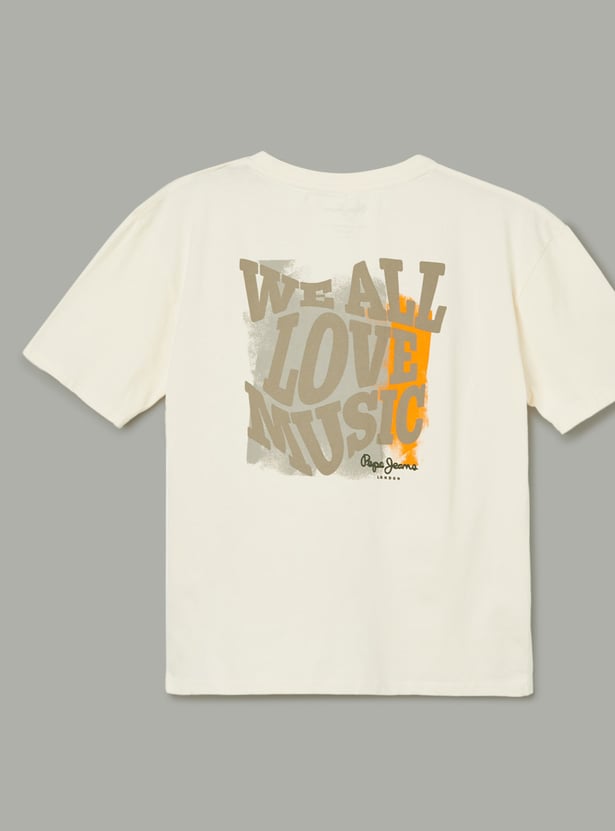 PEPE JEANS Boys Back Print T-shirt