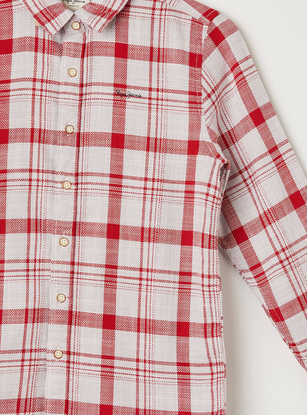 PEPE JEANS Boys Checked Shirt