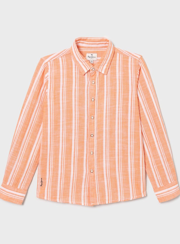 PEPE JEANS Boys Striped Shirt