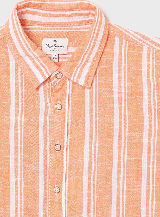PEPE JEANS Boys Striped Shirt