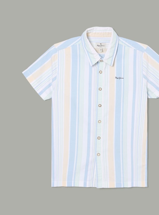 PEPE JEANS Boys Striped Shirt