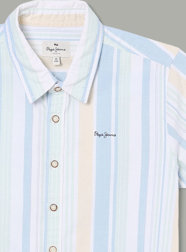 PEPE JEANS Boys Striped Shirt