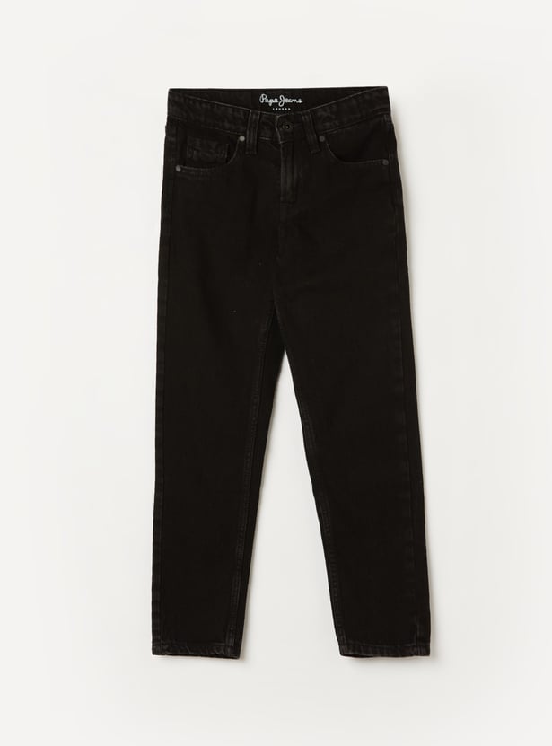 PEPE JEANS Boys Darkwashed Heanry Jeans (Baggy)