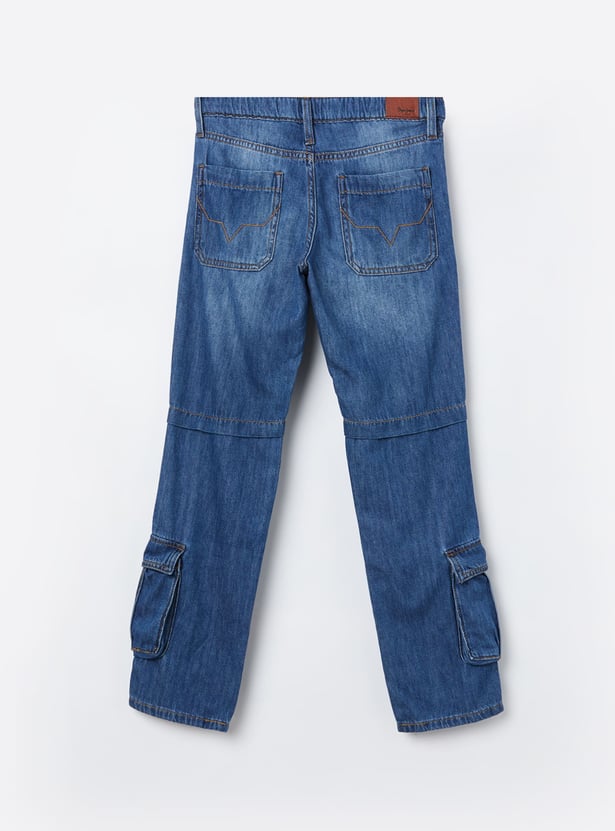 PEPE JEANS Stonewashed Arlon Skater Jeans (Regular)