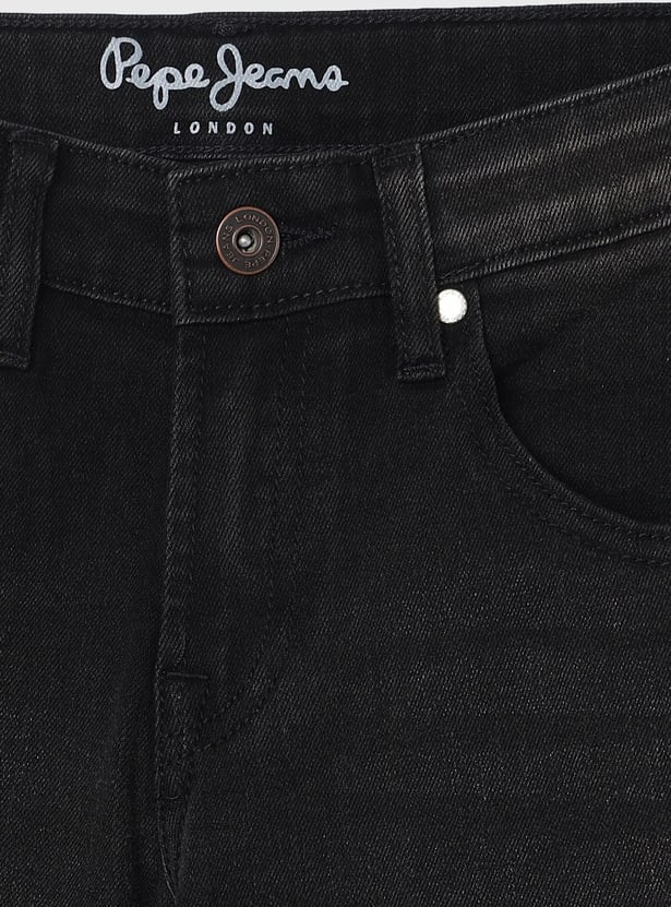 PEPE JEANS Boys Washed Slim Fit Jeans