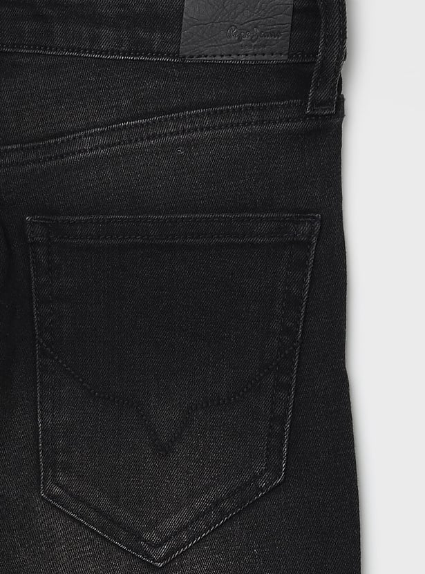 PEPE JEANS Boys Washed Slim Fit Jeans