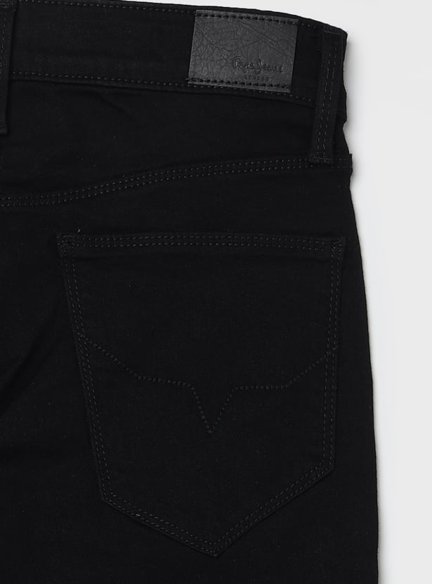 PEPE JEANS Boys Solid Slim Fit Jeans