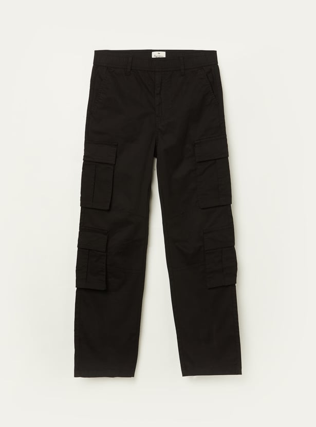 PEPE JEANS Boys Solid Cargos