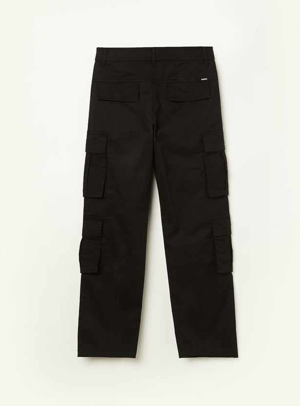 PEPE JEANS Boys Solid Cargos
