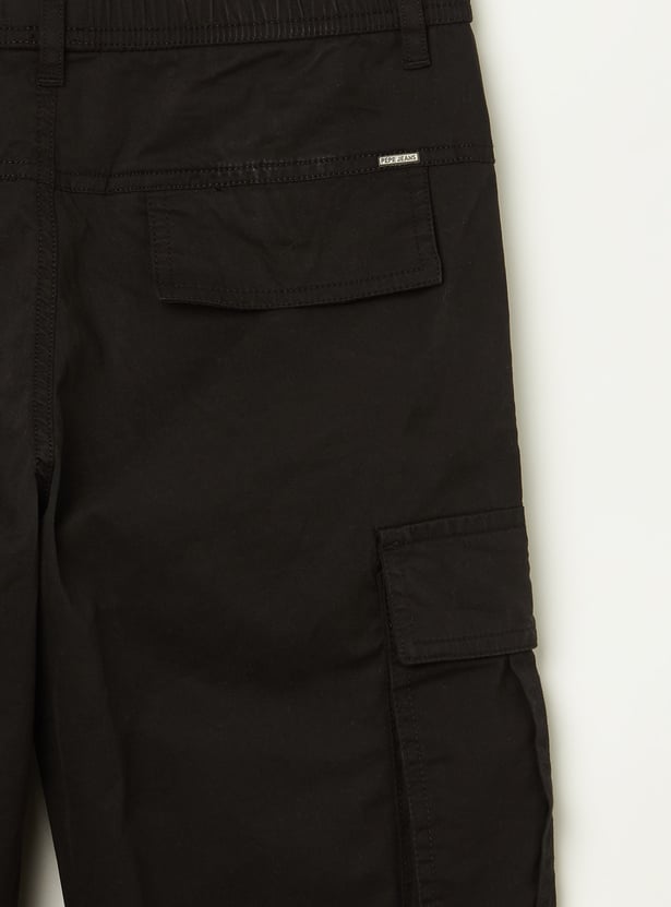 PEPE JEANS Boys Solid Cargos