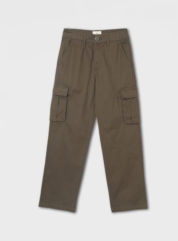 PEPE JEANS Boys Solid Cargos