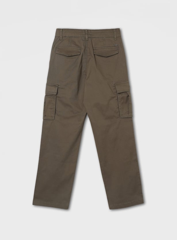 PEPE JEANS Boys Solid Cargos