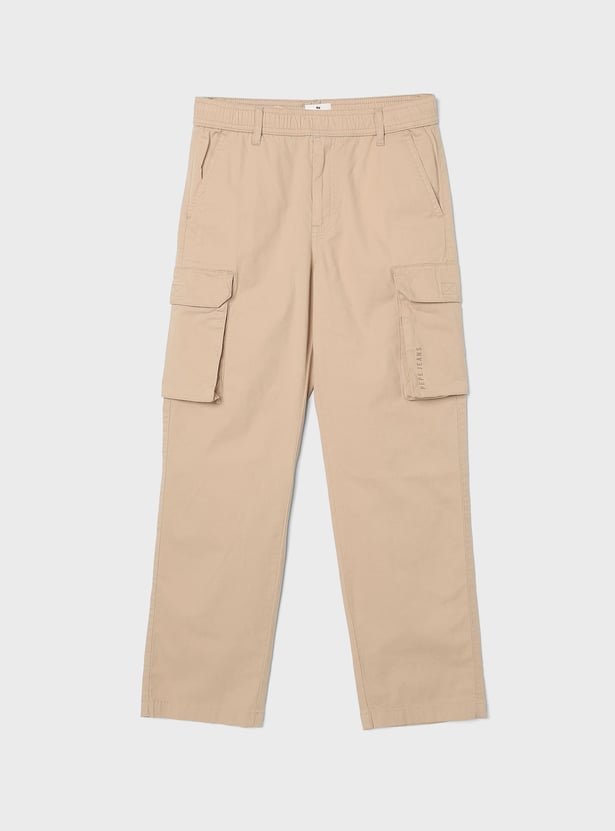 PEPE JEANS Boys Solid Cargos