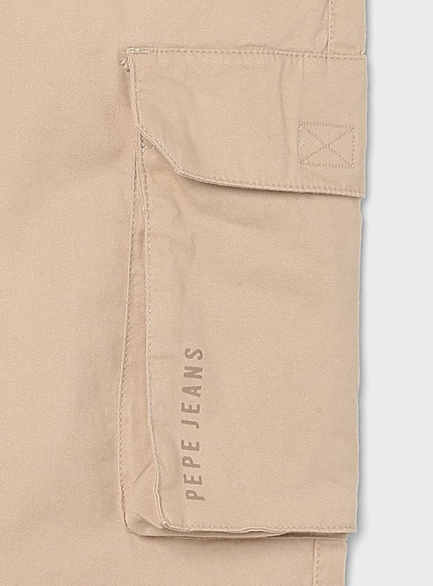 PEPE JEANS Boys Solid Cargos