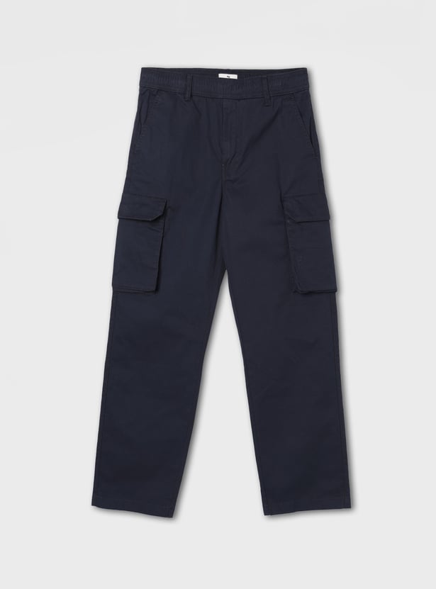 PEPE JEANS Boys Solid Cargos