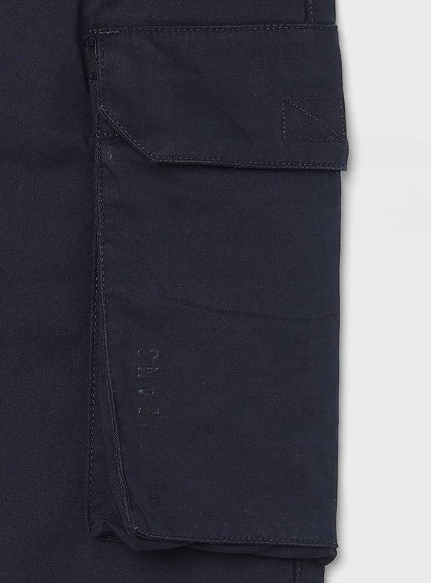 PEPE JEANS Boys Solid Cargos
