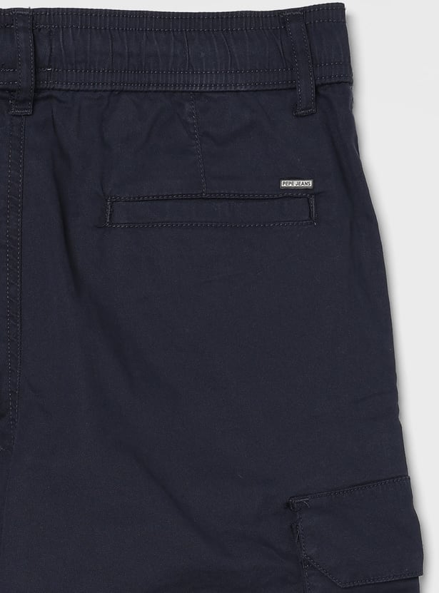 PEPE JEANS Boys Solid Cargos
