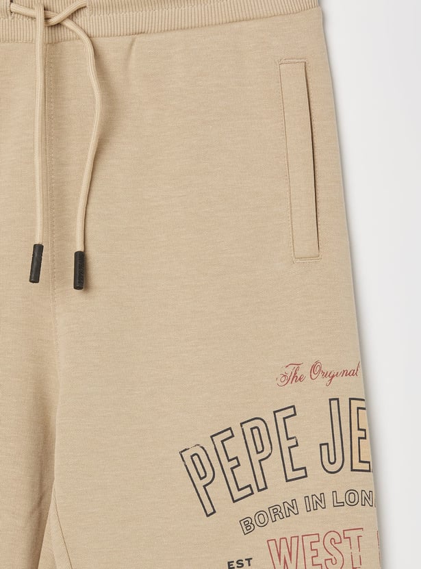PEPE JEANS Boys Printed Joggers