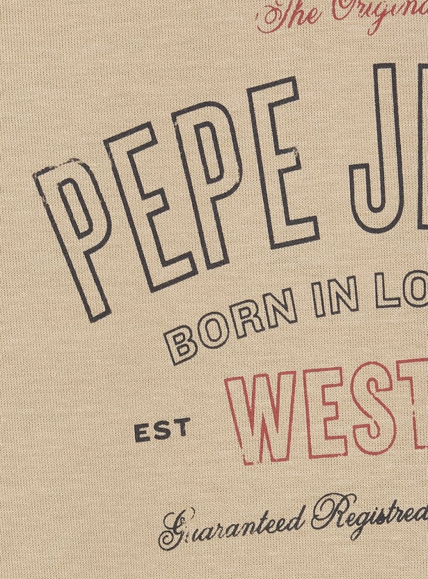 PEPE JEANS Boys Printed Joggers