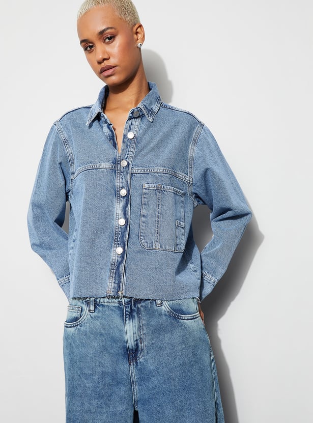 GINGER Solid Overshirt