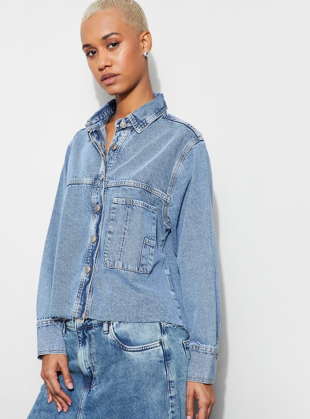 GINGER Solid Overshirt