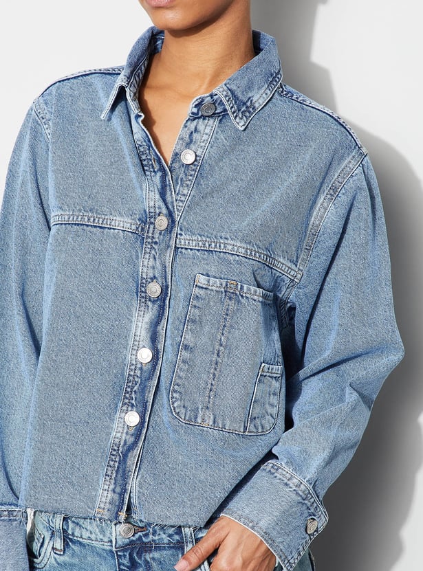 GINGER Solid Overshirt