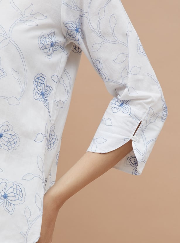 COLOUR ME Embroidered Shirt