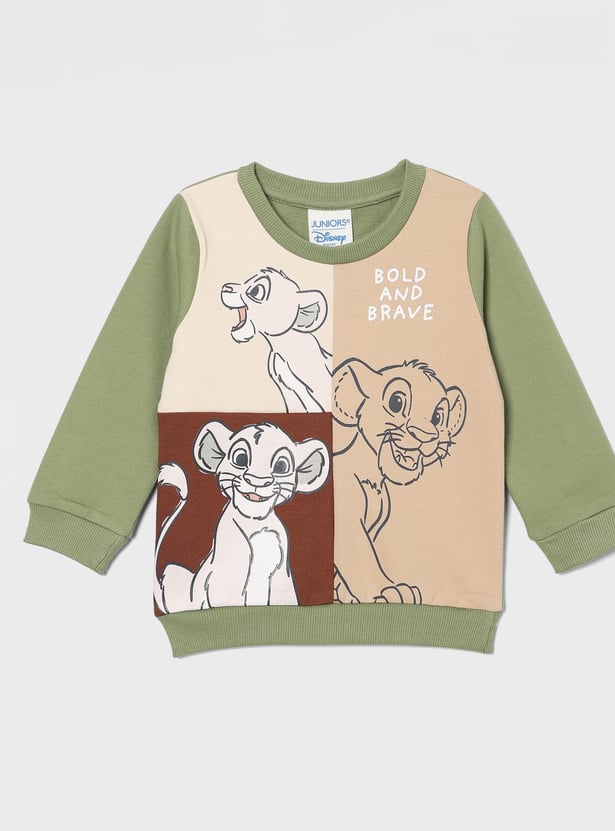 JUNIORS Boys The Lion King Print Sweatshirt
