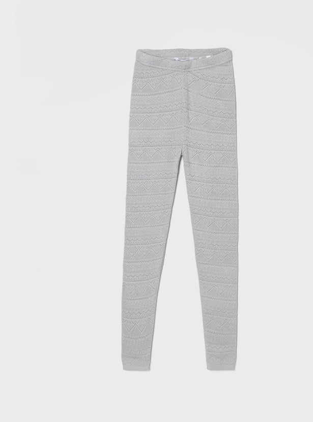 FAME FOREVER Girls Knitted Leggings