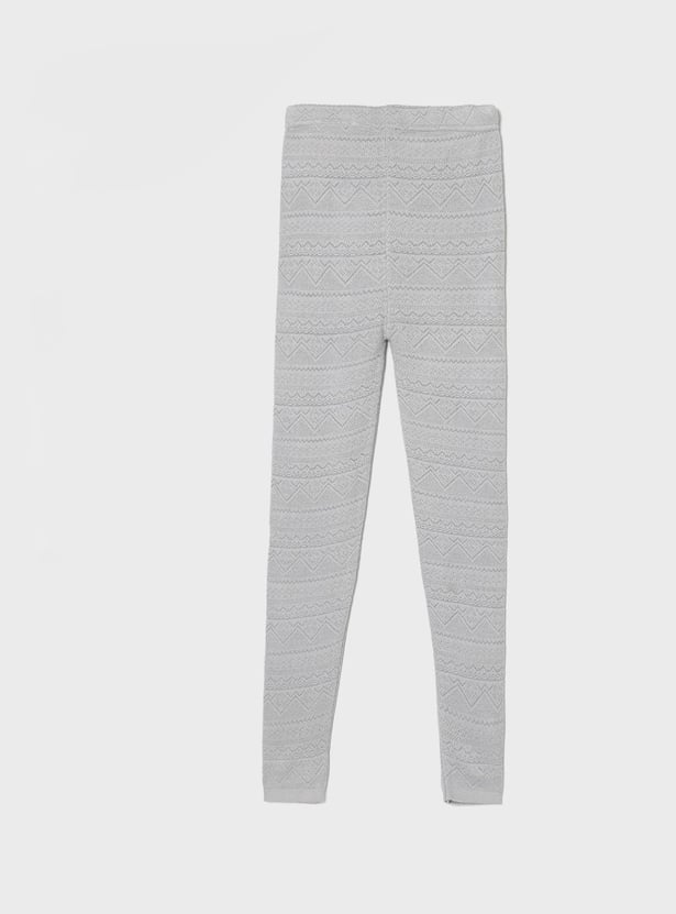 FAME FOREVER Girls Knitted Leggings