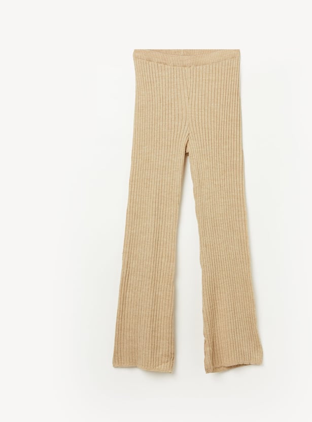 FAME FOREVER Girls Ribbed Trousers