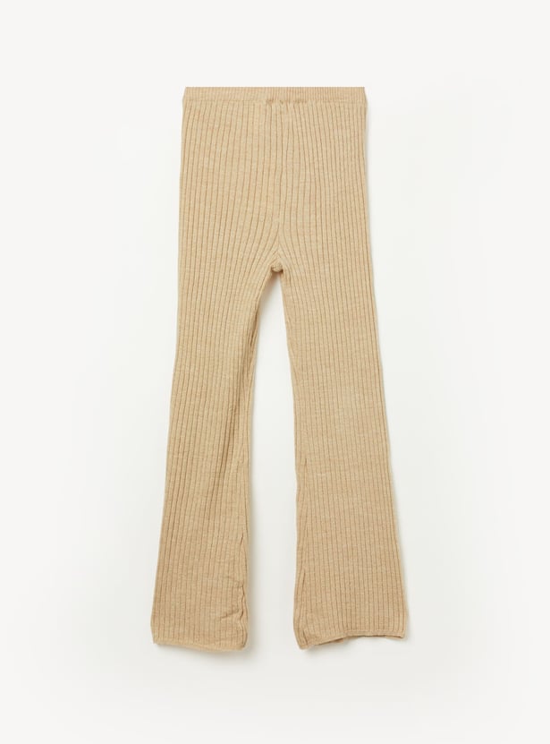 FAME FOREVER Girls Ribbed Trousers