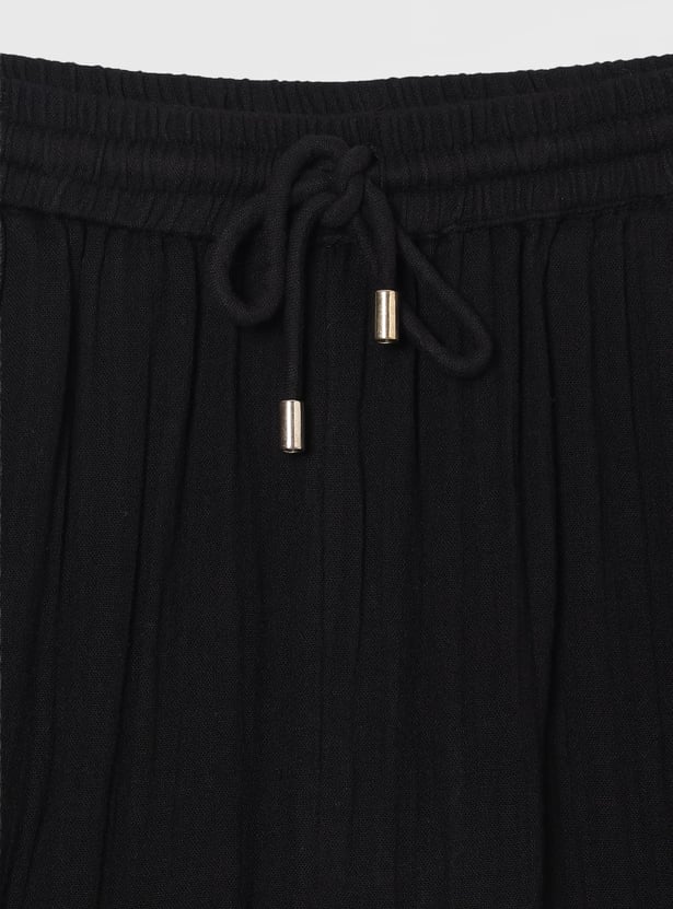 FAME FOREVER Girls Gathered Cargo Joggers