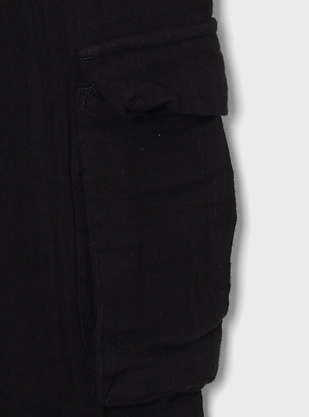 FAME FOREVER Girls Gathered Cargo Joggers