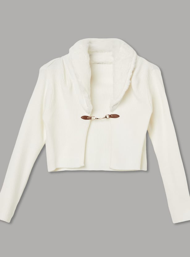 FAME FOREVER Fur-Lined Jacket