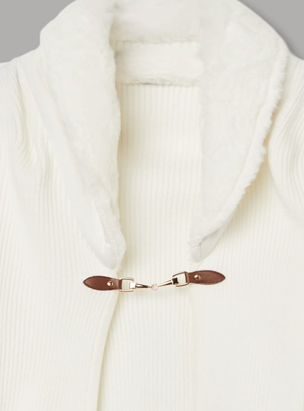 FAME FOREVER Fur-Lined Jacket