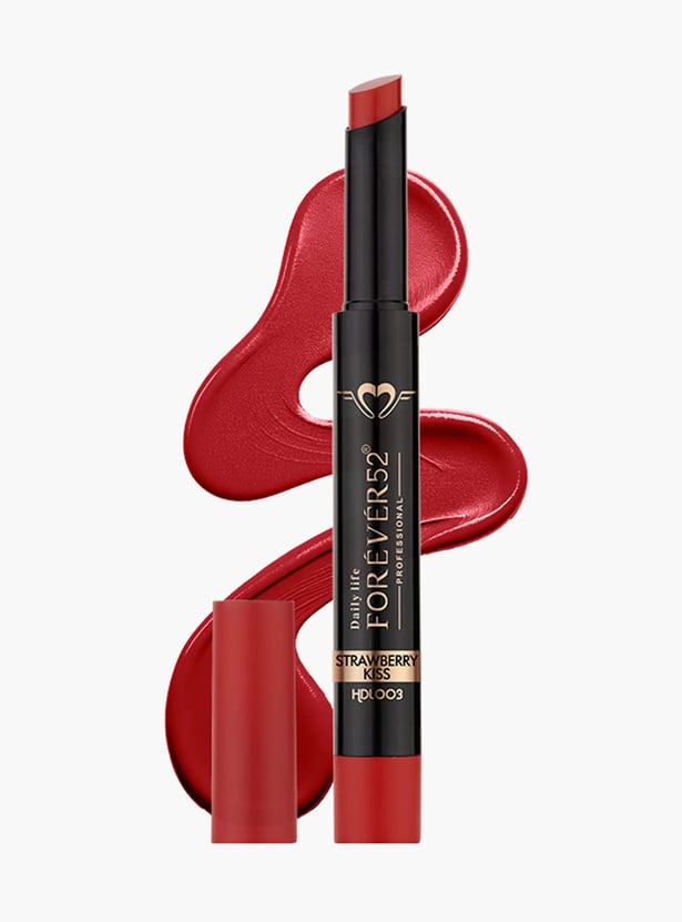 DAILY LIFE FOREVER52 Hydra Lips Semi Matte Lipstick - Strawberry Kiss 03 - 2g