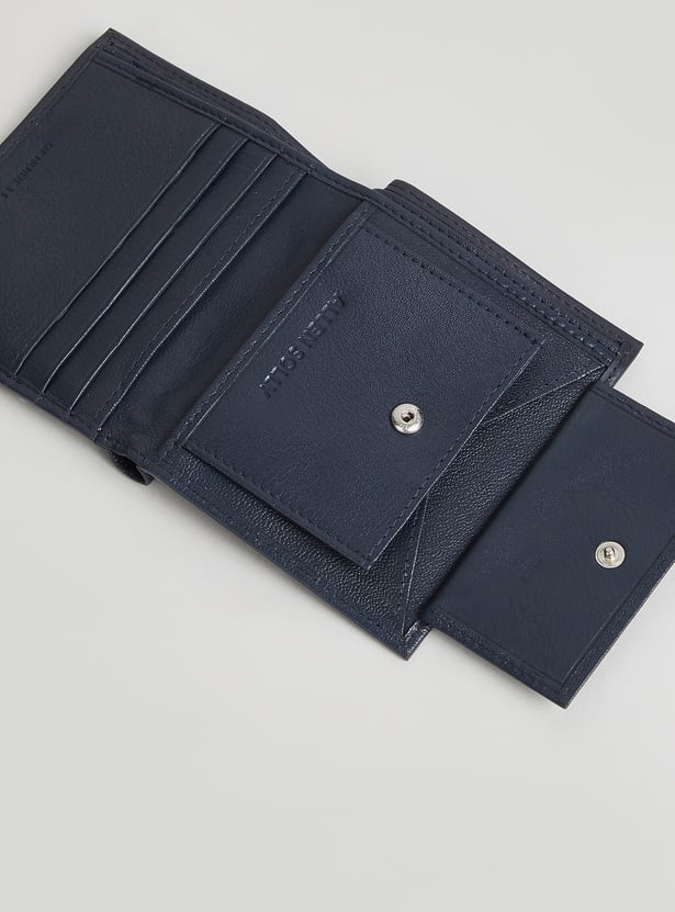 ALLEN SOLLY Solid Bi-Fold Wallet