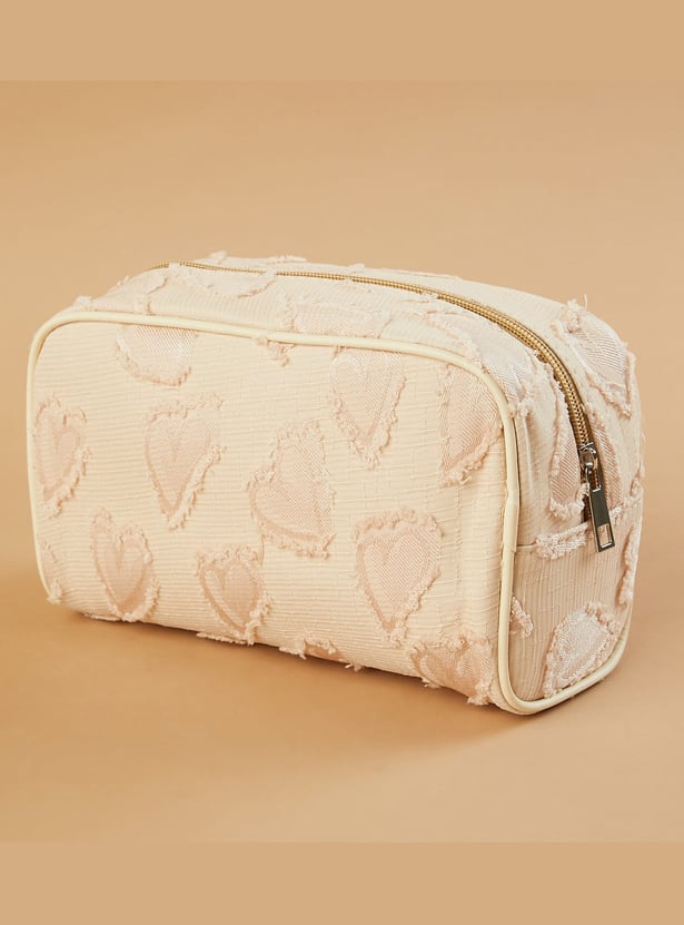 GINGER Textured Vanity Pouch