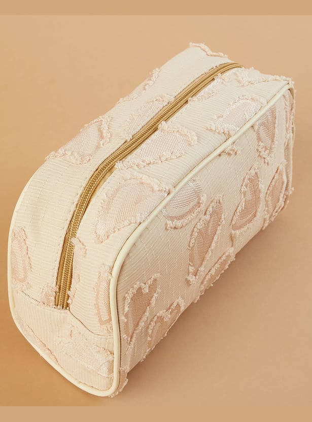 GINGER Textured Vanity Pouch