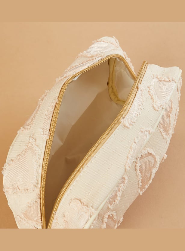 GINGER Textured Vanity Pouch