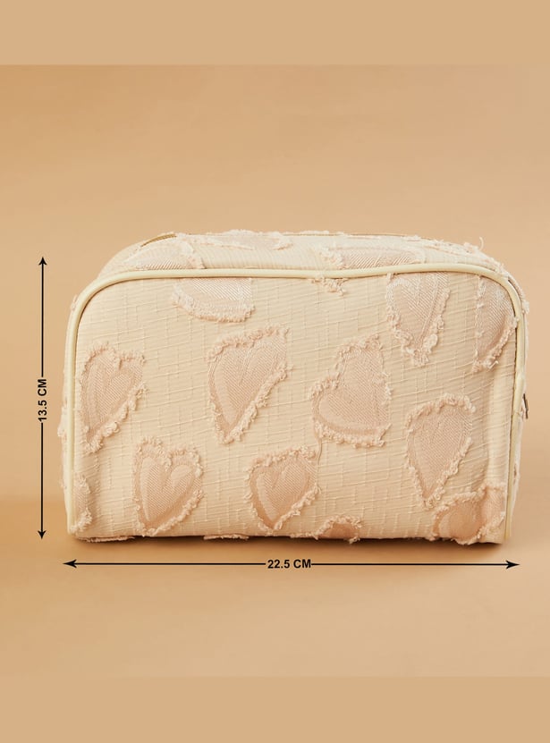 GINGER Textured Vanity Pouch