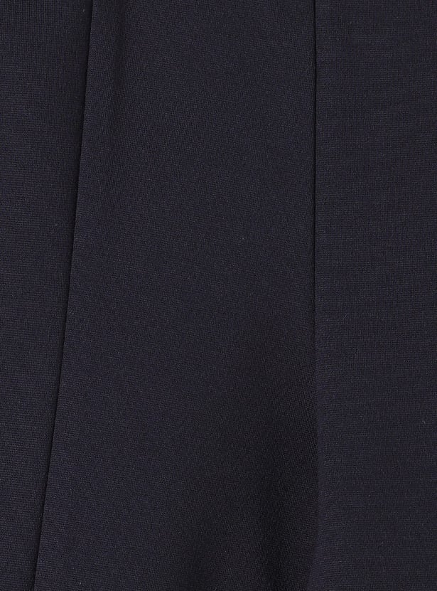 UNITED COLORS OF BENETTON Girls Chain-Detailed Flared Trousers