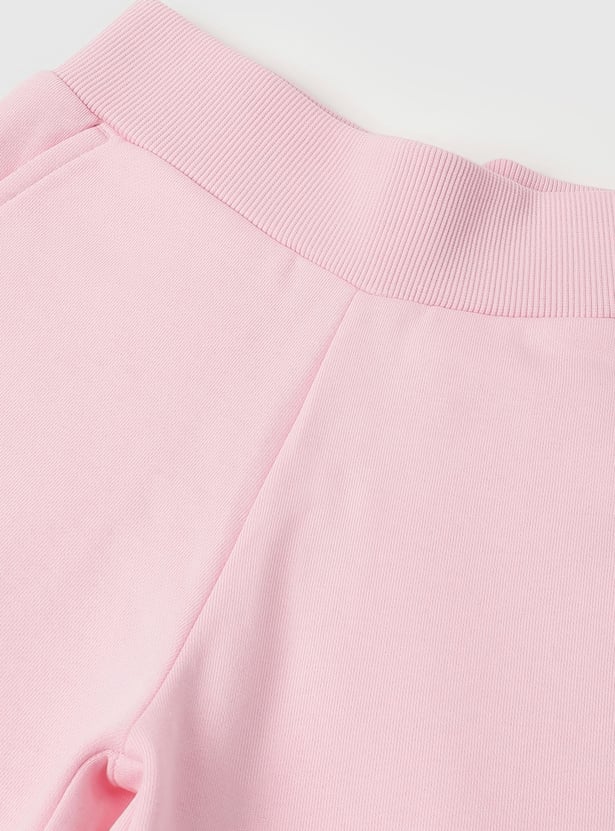 UNITED COLORS OF BENETTON Girls Embroidered Track Pants