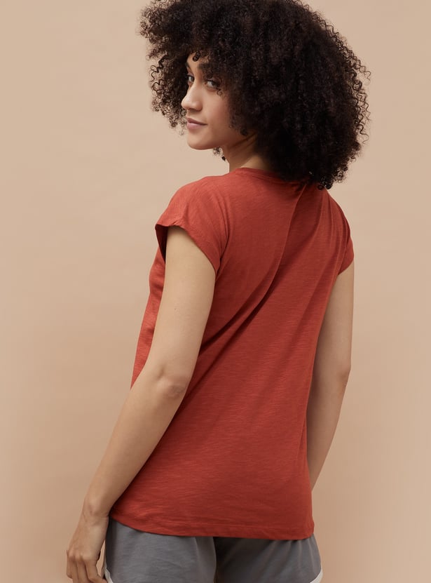 GINGER Embossed Lounge T-shirt