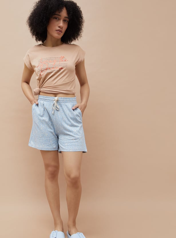 GINGER Graphic Print Lounge T-shirt