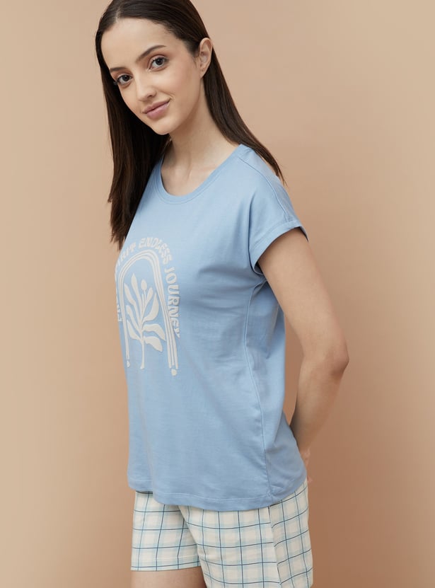 GINGER Printed Lounge T-shirt