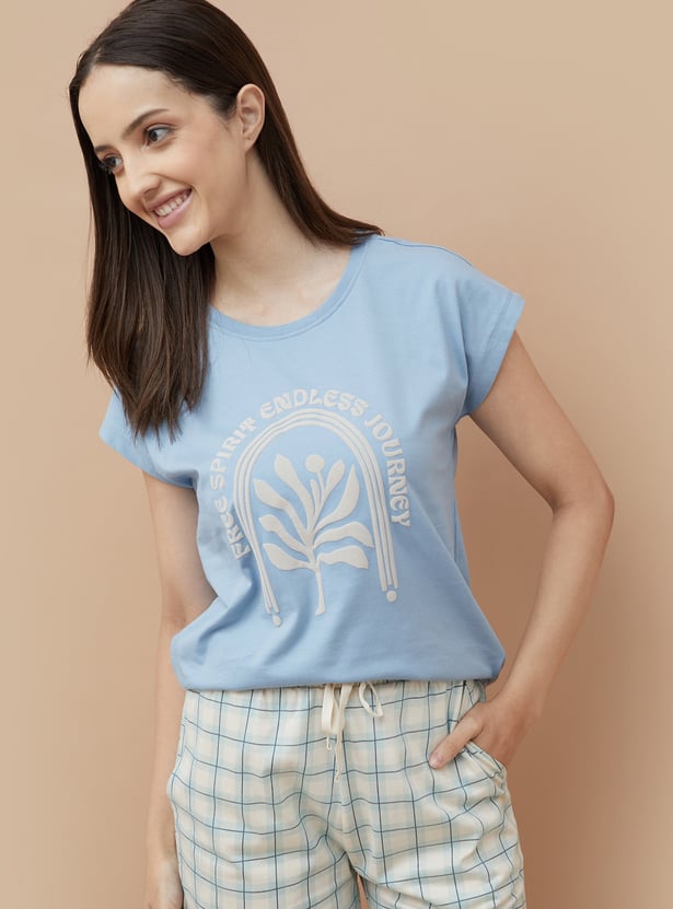 GINGER Printed Lounge T-shirt