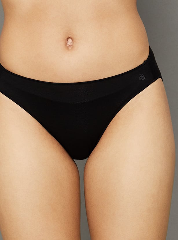 JOCKEY Solid Bikini Panties - Pack of 2